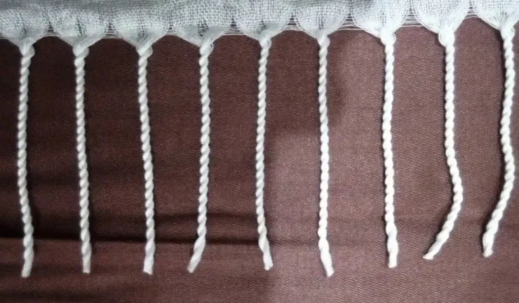 گره زدن ریشه فرش